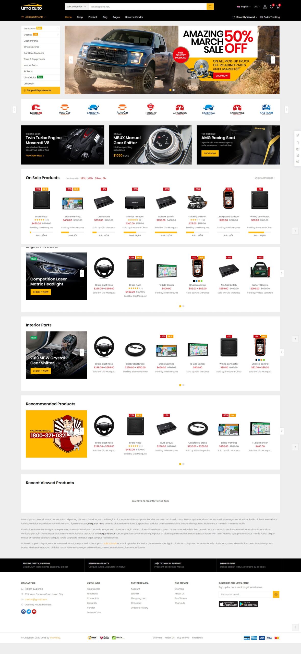 shop web design